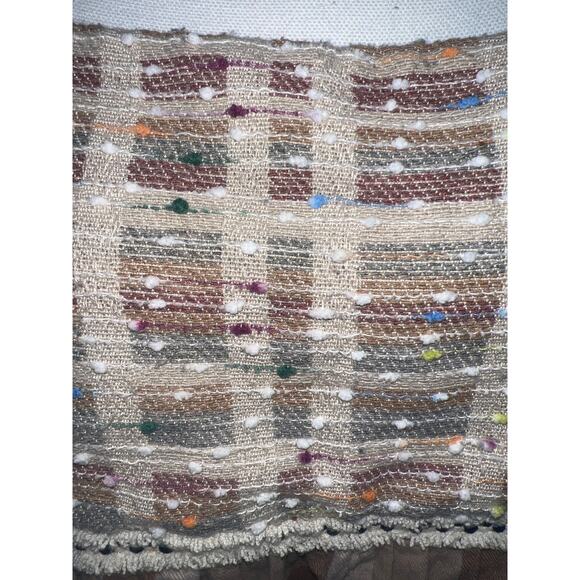 Entro “Corrine” Women’s Boho Plaid Blouse Size Large 100% cotton - Picture 6 of 14